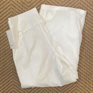 Lululemon NWT Lightweight Tennis Mid-Rise Track Pant White 14